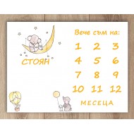 Платно за месечинки - Слонче и зайче