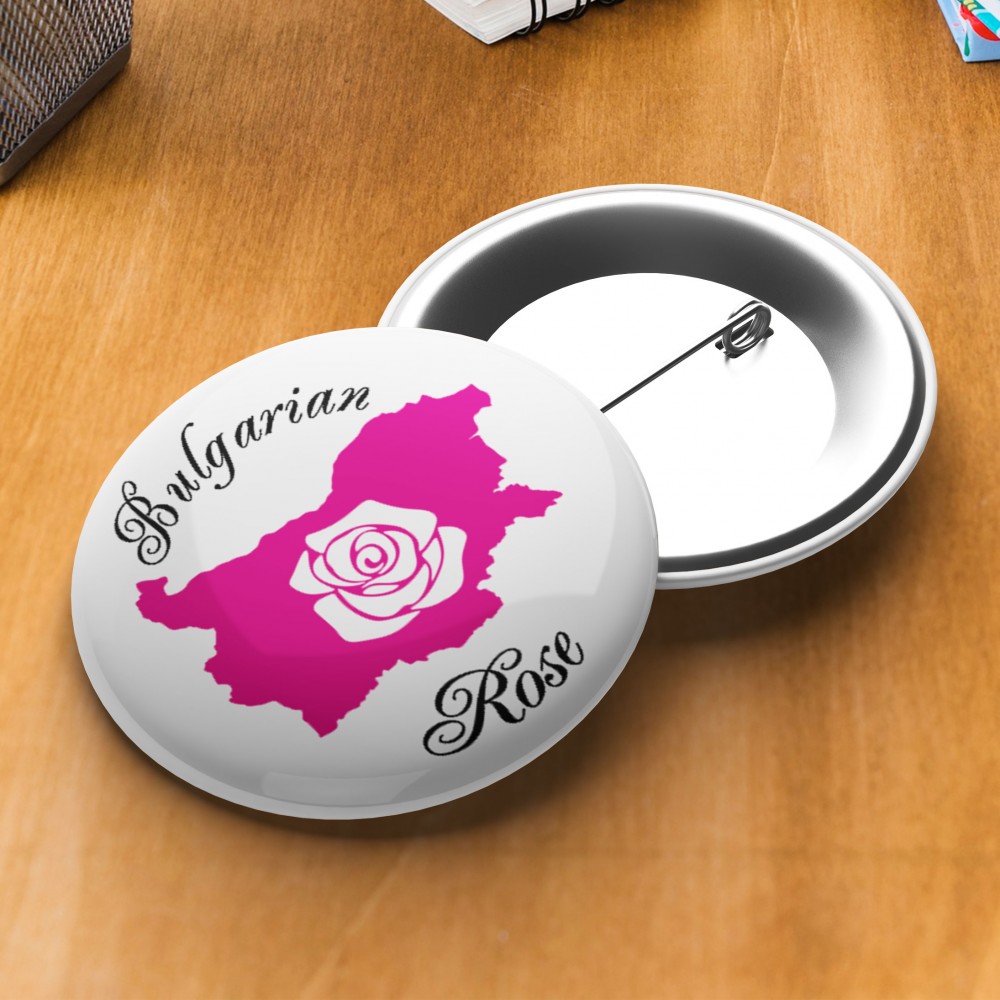 Значка - Bulgarian rose