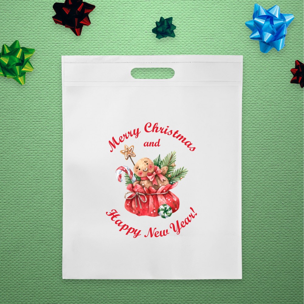 Подаръчна чанта - Merry Christmas and Happy New Year 1