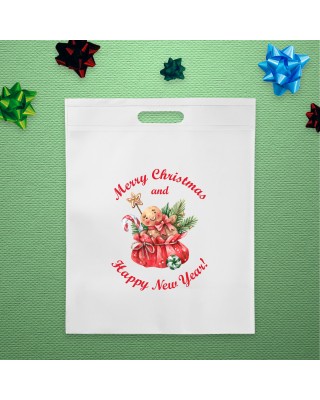 Подаръчна чанта - Merry Christmas and Happy New Year 1