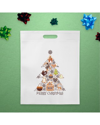 Подаръчна чанта - Merry Christmas 4