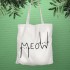 Текстилна чанта - MEOW
