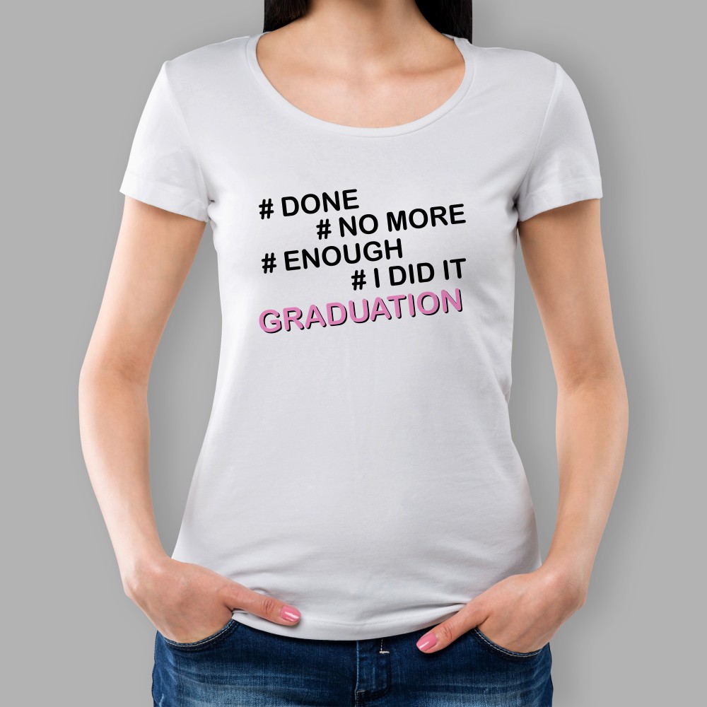 Дамска тениска - Graduation