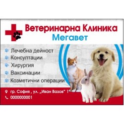 Джобно календарче - Ветеринарна клиника (1) 1000 бр.