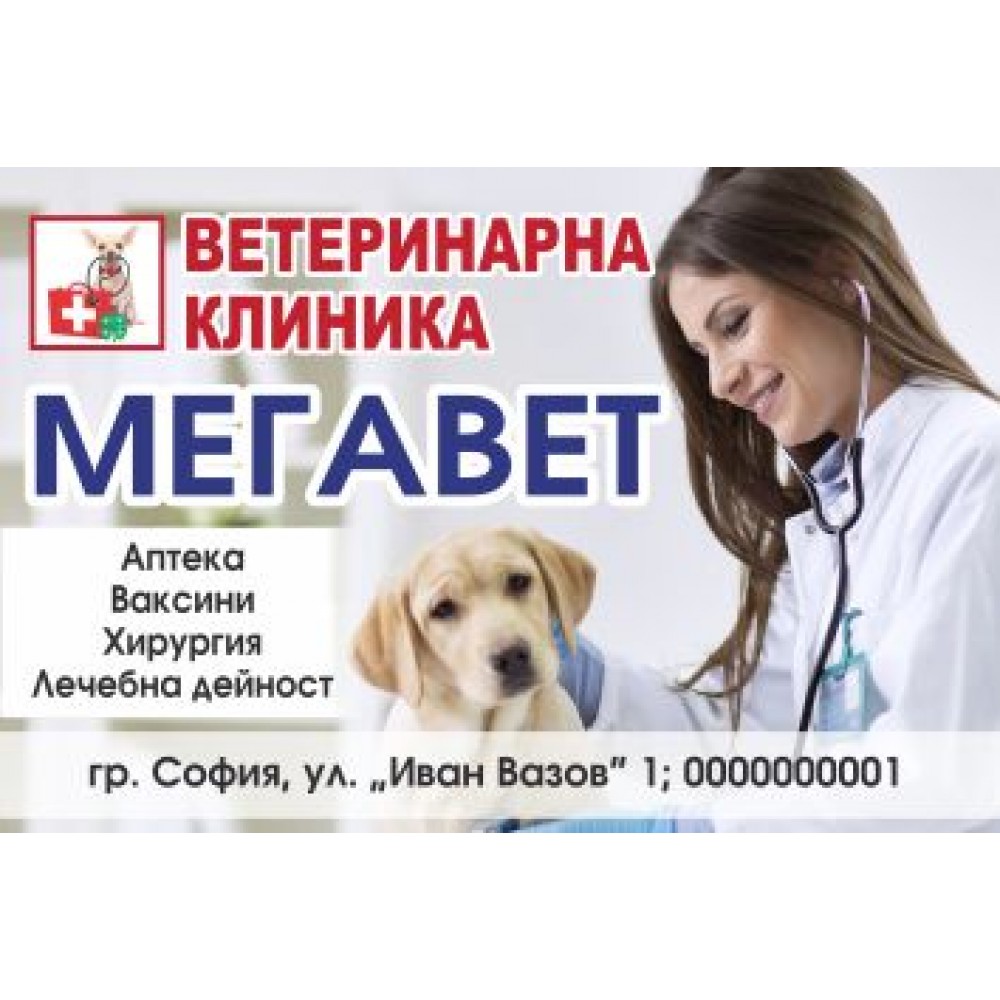 Джобно календарче - Ветеринарна клиника (2) 1000 бр.