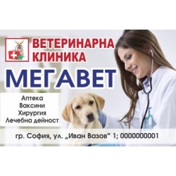 Джобно календарче - Ветеринарна клиника (2) 1000 бр.