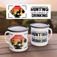 Емайлирано канче - Hunting