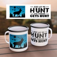 Емайлирано канче - Just let me hunt