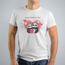 Мъжка тениска -  Happy Valentine's Day