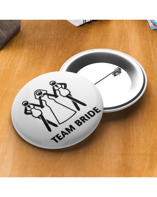 Значка за моминско парти - Team bride