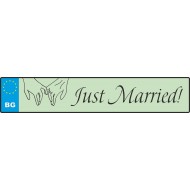Сватбен номер за кола - Just married 4