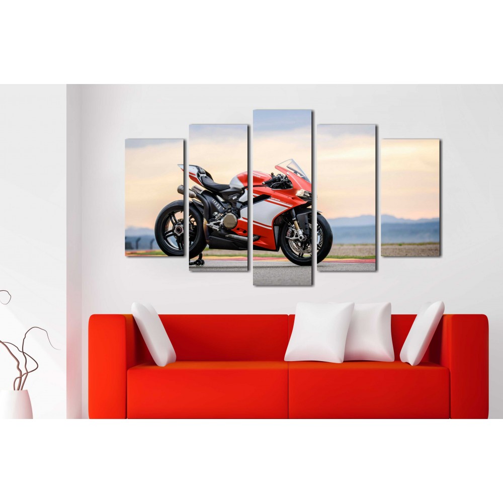 Декоративно пано -  Мотор Ducati