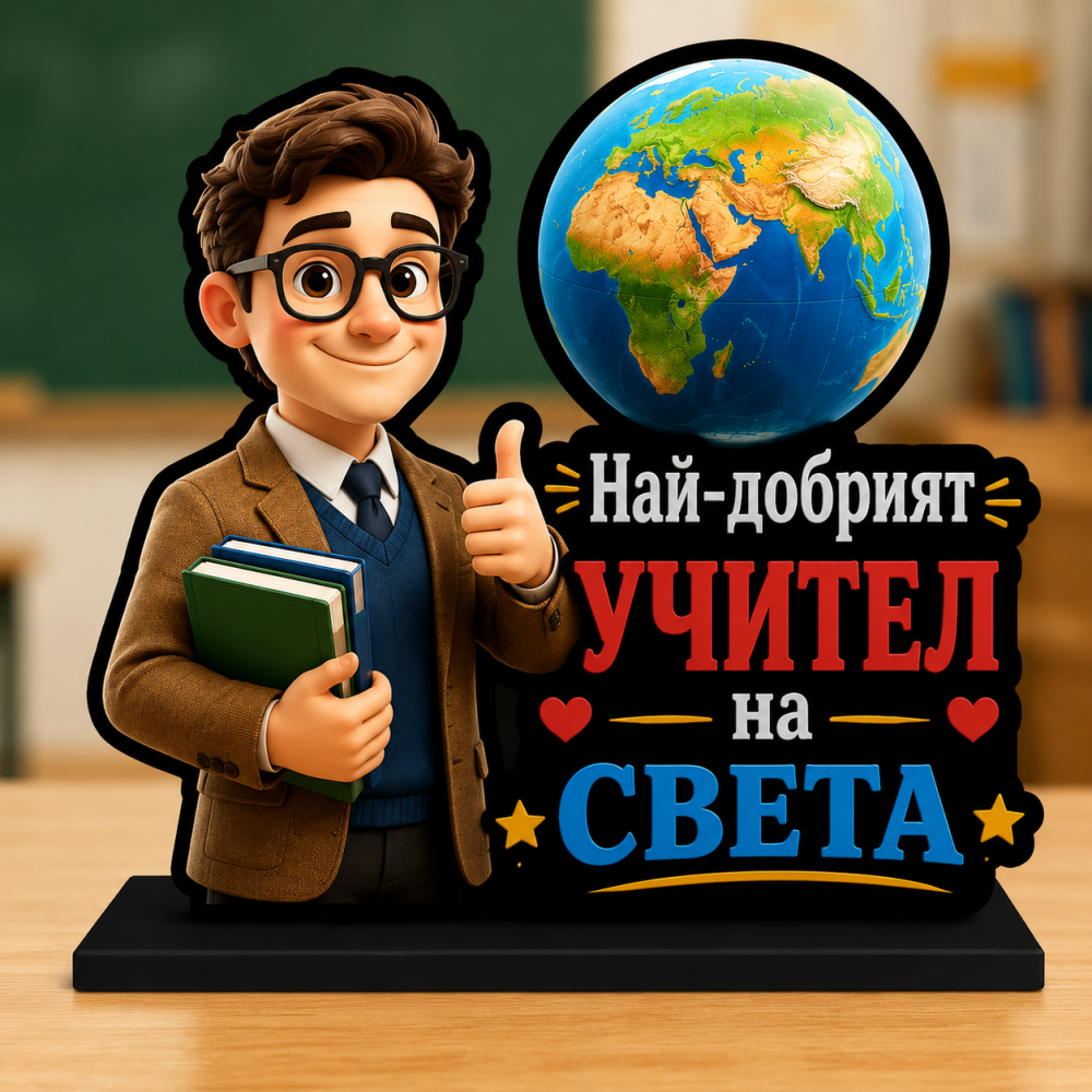 Плакет "Най-добрият Учител на Света"